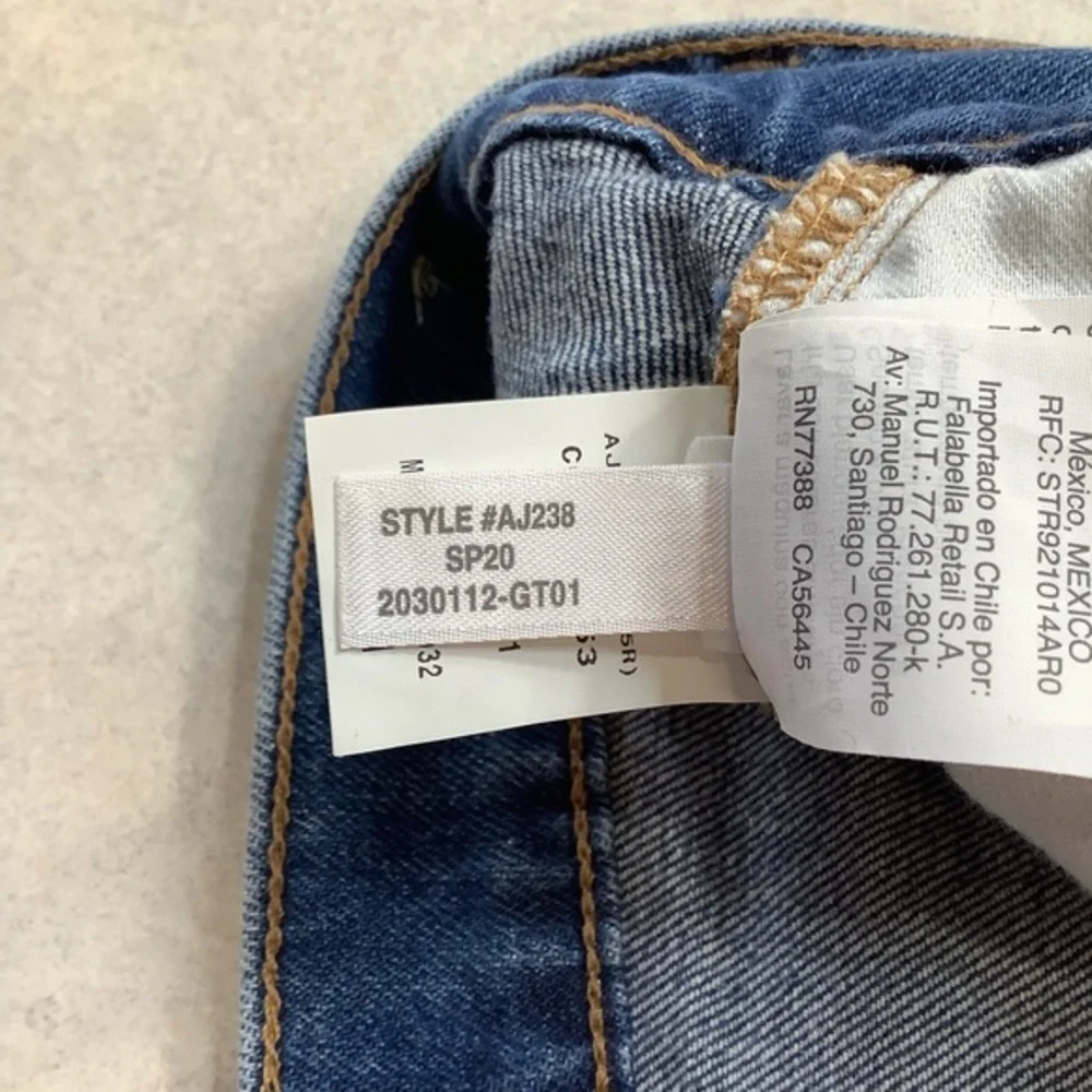 Madewell‎ Denim High Rise Shorts 29 Button Front Burke
